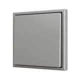 ZENNIO ZS701PB1S Einfachtaster Soft ZS70 für 1 Binäreingang | silber