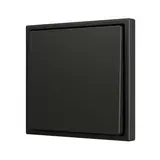 ZENNIO ZS701PB2A Einfachtaster Soft ZS70 für 2 Binäreingänge | schwarz