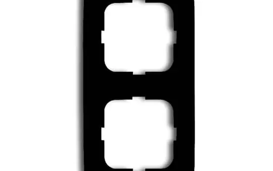 BUSCH-JAEGER 2512-215 Abdeckrahmen Reflex SI 2-fach | SW