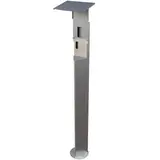 FleXmount FM_FR_WP_DA Komplett-Stele Fronius Wattpilot 2.0 mit Dach, 1-fach