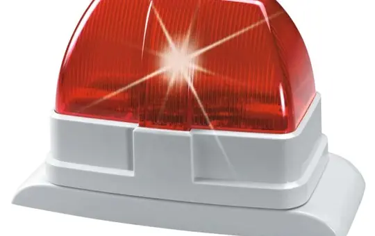 ABUS SG1670 Draht-Blitzleuchte Terxon Standard | rot