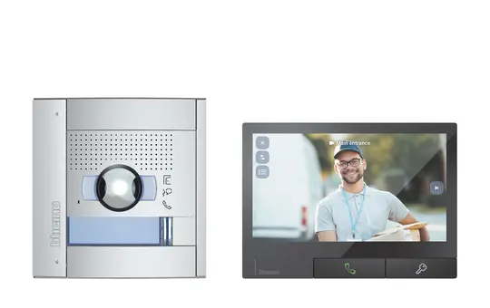 LEGRAND 363533 Flex One Video-Set SFERA 1 und 2 Ruftasten, Classe300X Dark