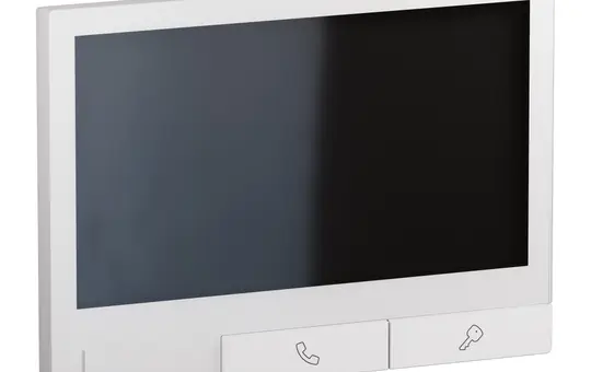 LEGRAND 344742 Video-Innenstelle Classe 300 mit Smartphone-Anbindung | weiß | 7 Zoll