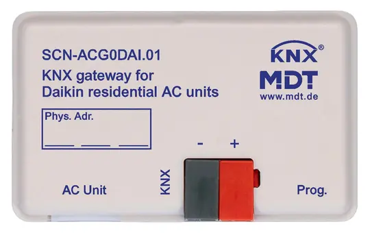 MDT SCN-ACG0DAI.01 KNX Klima-Gateway UP für Daikin Wohnbau-Klimageräte