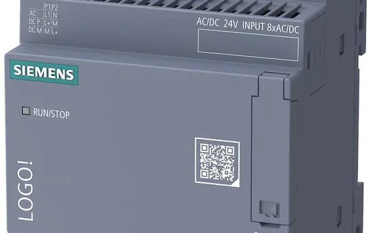 SIEMENS 6ED1052-2HB08-0BA3 LOGO! Basismodul 24 V ohne Display, 8 DE/4 DA, Relais 800 Bl.