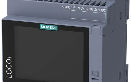 SIEMENS 6ED1052-1FB08-0BA3 LOGO! Basismodul 230 V mit Display, 8 DE/4 DA, Relais 800 Bl.