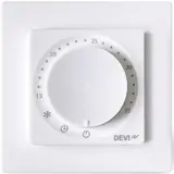 DEVI 140F1165 Raumthermostat DEVIreg mit Bluetooth Schnittstelle | polarweiß