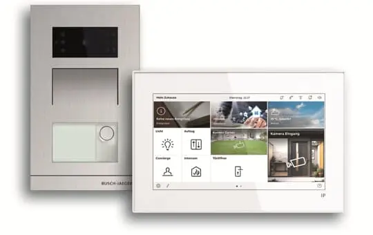 BUSCH-JAEGER H8-1FHB/Set Einfamilienhaus-Set Video Basic, Welcome IP, AP